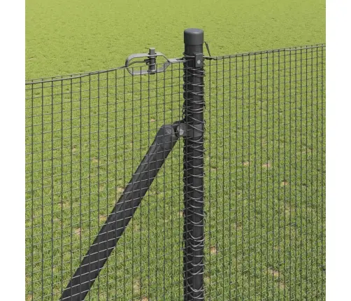 Tvora Su Stulpais Pilka 1.6 X 25 M Plienas