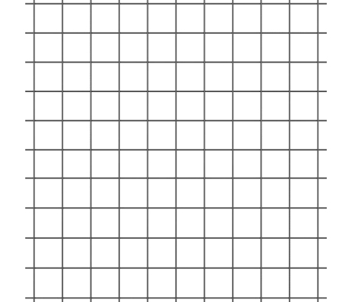Metāla Žogs Ar 13 Naglu Stiprinājumiem Pelēkā Krāsā 0.4 X 50 M Vidaxl