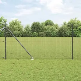 Tvora Su Stulpais Pilka 1 X 50 M Plienas