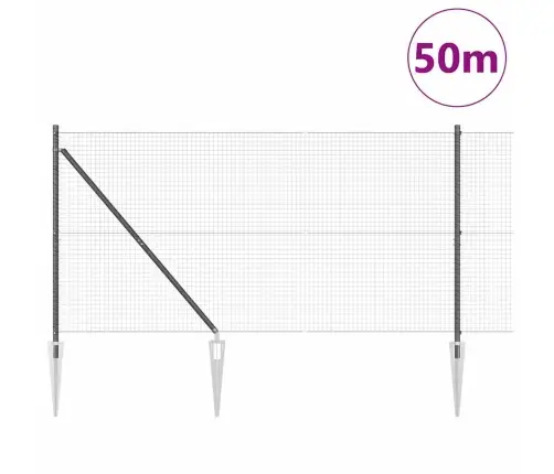 Aed Koos Postidega Hall 1.4 X 50 M Teras