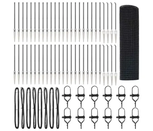 Tvora Su Stulpais Pilka 1 X 100 M Plienas