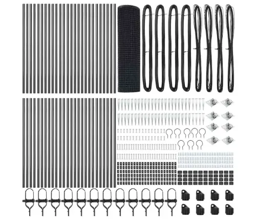 Tvora Su Stulpais Pilka 1 X 100 M Plienas