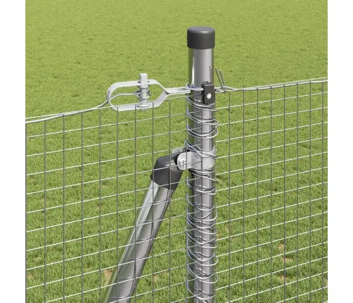 Tvora Su Stulpais Sidabro 1.4 X 10 M Plienas