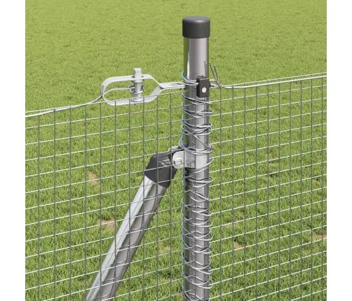 Aiapost Hõbedane 25 X 0,8 M (16 X 16 Mm Võrgus) Teras