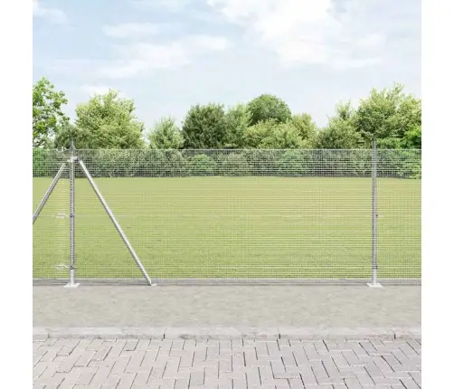 Tvora Su Stulpais Sidabro 1 X 25 M Plienas