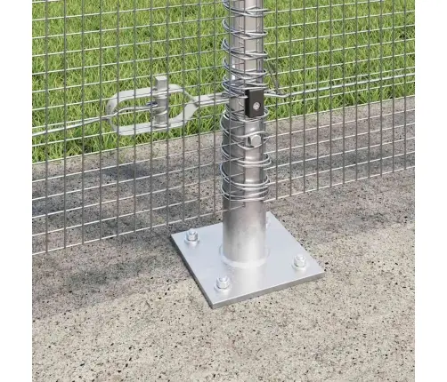 Tvorelės Stulpas Sidabro 25 X 1,2 M (12 X 12 Mm Tinklas)