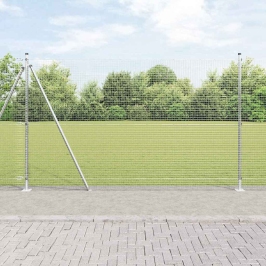 Tvora Su Stulpais Sidabro 1.4 X 25 M Plienas