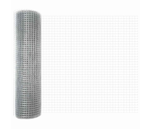 Tvora Su Stulpais Sidabro 0.6 X 50 M Plienas
