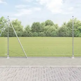 Žogs Ar Stabiem. Sudraba 1.4 X 50 M Tērauds Vidaxl