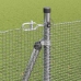 Žogs Ar Stabiem. Sudraba 1.5 X 50 M Tērauds Vidaxl