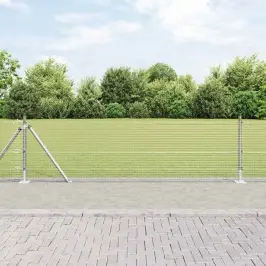 Aed Koos Postidega Hõbedane 0.5 X 100 M Teras