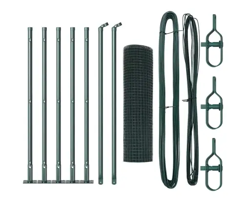 Aed Koos Postidega Roheline 0.6 X 10 M Teras