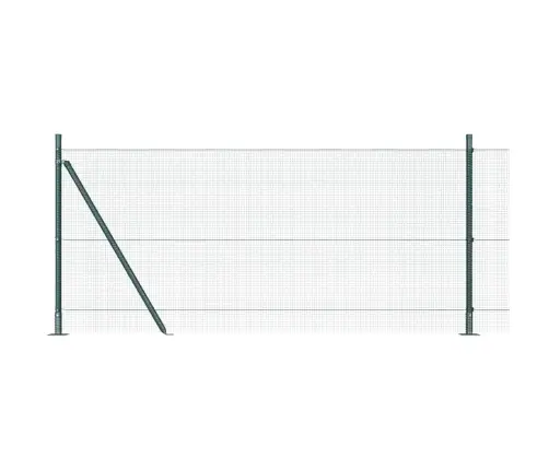 Tvora Su Stulpais Žalia 1 X 10 M Plienas