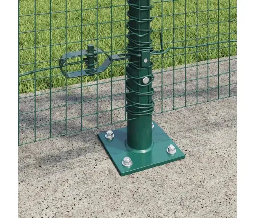 Tvora Su Stulpais Žalia 1.2 X 10 M Plienas