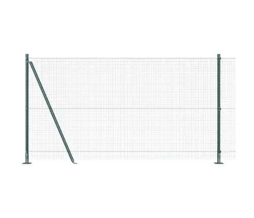 Tvora Su Stulpais Žalia 1.2 X 10 M Plienas