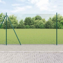 Tvora Su Stulpais Žalia 1.4 X 10 M Plienas