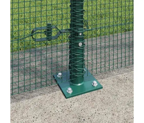 Tvora Su Stulpais Žalia 1.5 X 10 M Plienas