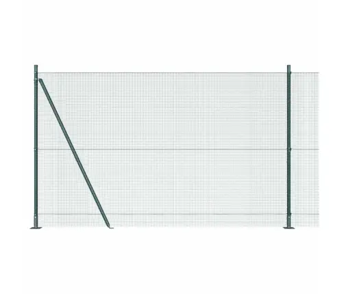 Tvora Su Stulpais Žalia 1.5 X 10 M Plienas