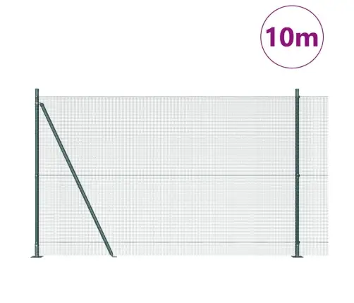 Tvora Su Stulpais Žalia 1.6 X 10 M Plienas