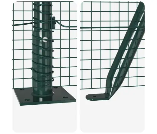 Aed Koos Postidega Roheline 1.6 X 10 M Teras