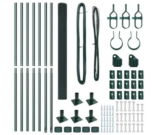 Aed Koos Postidega Roheline 1.6 X 10 M Teras