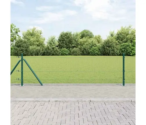 Tvora Su Stulpais Žalia 0.5 X 25 M Plienas