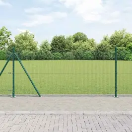 Žogs Ar Stabiem. Zaļa 1 X 25 M Tērauds Vidaxl