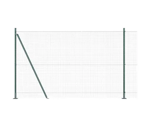 Tvora Su Stulpais Žalia 1.6 X 25 M Plienas