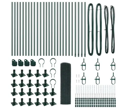 Aed Koos Postidega Roheline 0.4 X 50 M Teras