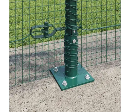 Aiapost Roheline 50 X 0,8 M (16 X 16 Mm Võrk) Terased Ja Pvc