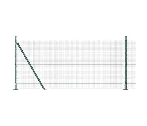 Aiapost Roheline 50 X 0,8 M (16 X 16 Mm Võrk) Terased Ja Pvc