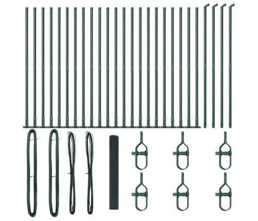 Aed Koos Postidega Roheline 1.2 X 50 M Teras