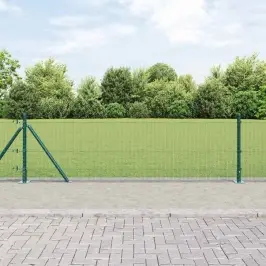 Žogs Ar Stabiem. Zaļa 0.5 X 100 M Tērauds Vidaxl
