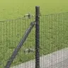 Tvora Su Stulpais Pilka 0.4 X 10 M Plienas