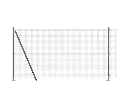 Tvora Su Stulpais Pilka 1.2 X 10 M Plienas