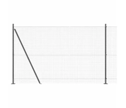 Tvorelės Stulpas Pilka 10 X 1,5 M (25 X 25 Mm Tinklelis)