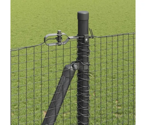 Tvora Su Stulpais Pilka 1.4 X 25 M Plienas