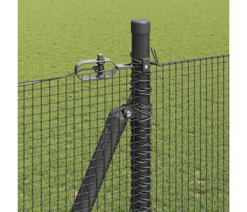 Tvorelės Stulpas Pilka 25 X 1,5 M (12 X 12 Mm Tinklelis)