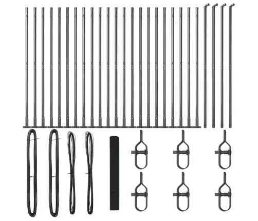Aed Koos Postidega Hall 1.2 X 50 M Teras