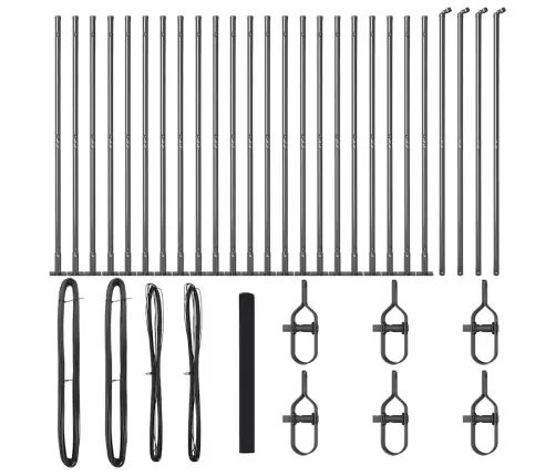 Aed Koos Postidega Hall 1.4 X 50 M Teras