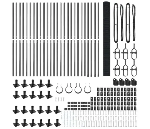 Aed Koos Postidega Hall 1.5 X 50 M Teras