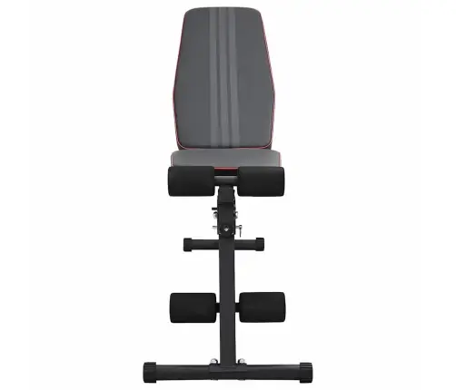 Regulējamais Svara Sols Salokāms 230 Kg Melns Tērauds Vidaxl