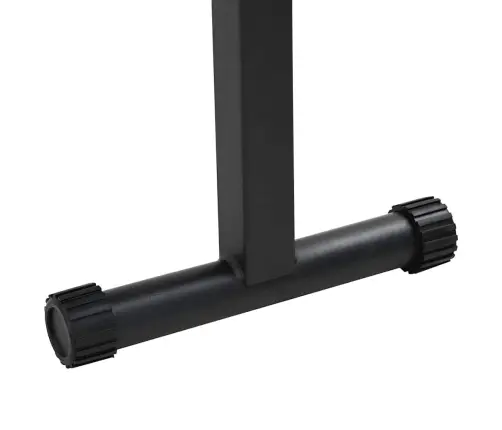 Saliekamais Svars Sola 100 Kg Melns 107X27X41 Cm Tērauds Vidaxl