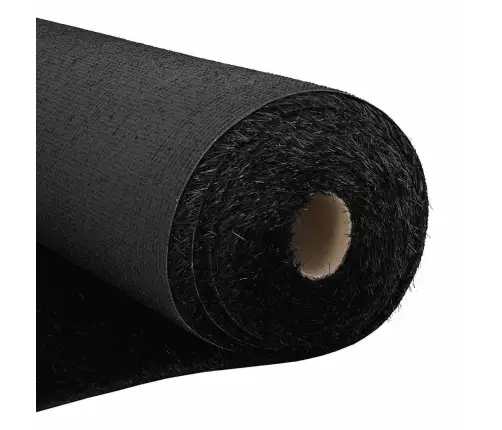 Mākslīgā Zāle Melna 15 X 1 M Polipropilēns Vidaxl