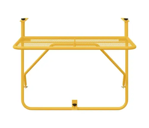 Kabantis Balkono Stalas Garstyčių 60 X 39 X 65 Cm Plienas