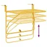 Kabantis Balkono Stalas Garstyčių 60 X 39 X 65 Cm Plienas