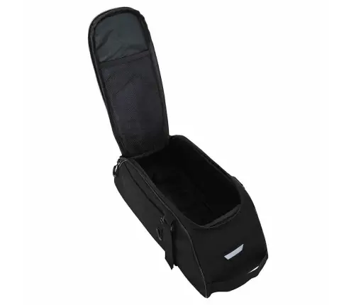 Velosipēdu Soma Pannier Rāmim 8 L Melna 38X16X16 Cm Vidaxl