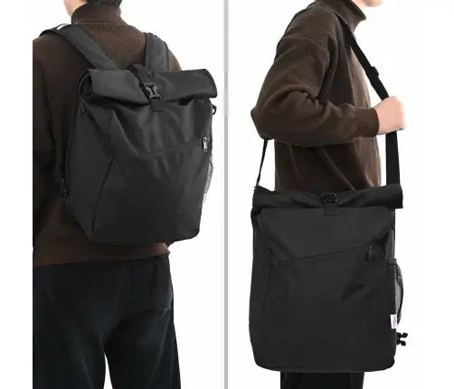 Rattakott Must 33 X 16 X 60 Cm Polüester