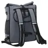 Velosipēda Soma Pannier Rack 25 L Pelēka 33X16X48 Cm Vidaxl