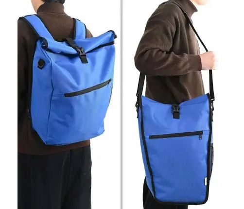 Rattakott Sinine 33 X 16 X 60 Cm Polüester